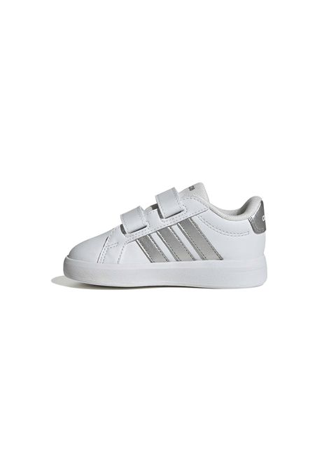 Adidas Grand Court 3.0 Shoes White Silver Infant ADIDAS CORE | Sneakers | JP9373-